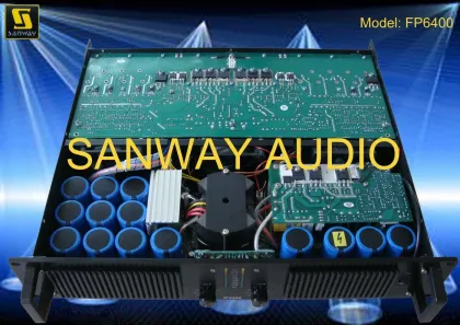 Pro Audio Sound Switching Audio Amplifier Fq6400 2ch For Indoor