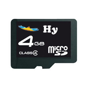 Memory Card with 4GB Capacity and Built-in Energy-saving Design