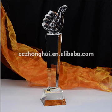 thumb award medals China number crystal trophy