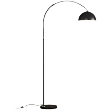 Moderne minimalistische boog vloerlamp - E27 metalen verlichting voor woonkamer en kantoor