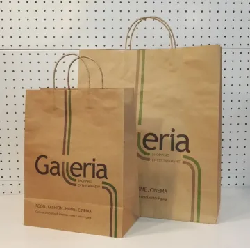Small Brown Paper Gift Bags With Handles