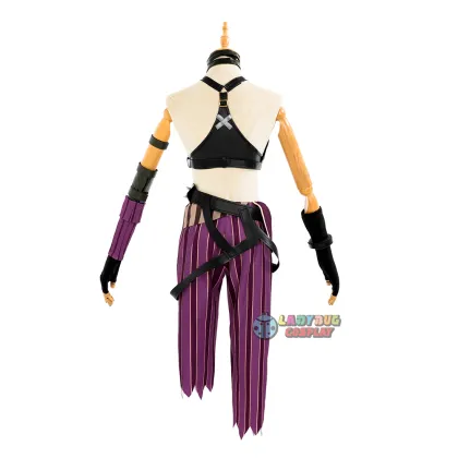 League of Legends Arcane Jinx Cosplay Costume