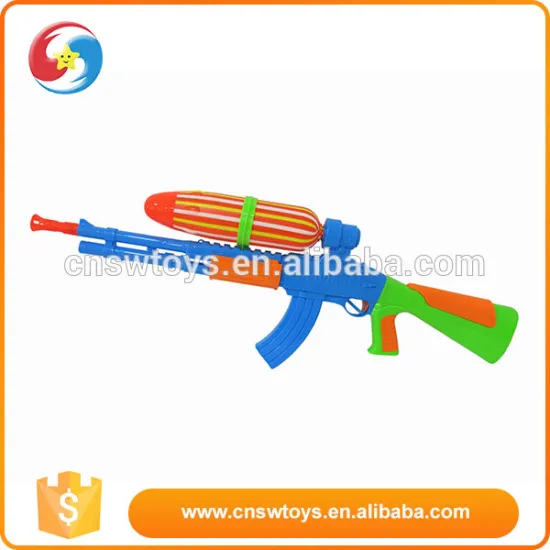 Big size summer plastic outdoor water gun toy for child