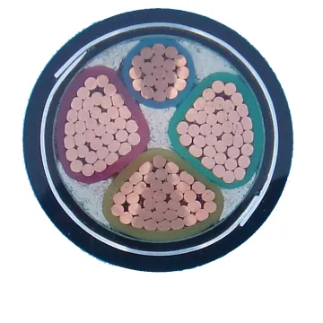 FR Copper Shielded Armoured XLPE Electric Power Cables