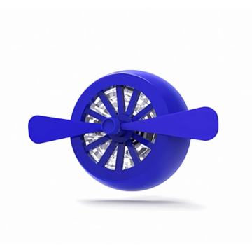 Пропеллер-вдохновленный автомобильный вентиляционный воздух освежитель воздуха