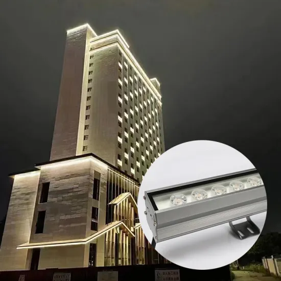 Aluminum Housing LED Linear Facade and Wall Washer Lights: 18W, 24W, and 36W Options for Building Illumination