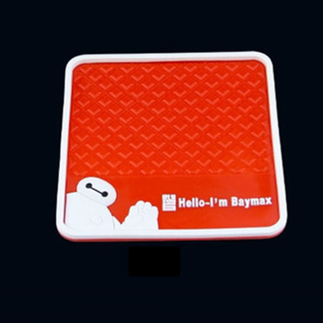 Car Non-slip Mat Baymax Anti-Slip Silicone Pad Dashboard Decoration Car Styling Accessories Holder For Perfume Seat Cell Phone