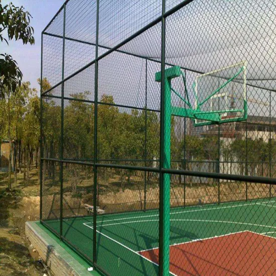 Galvanized wire chain link fence park school isolation protective net