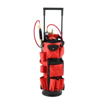 UWELD Easy Portable Gas Cylinder Cart with Multiple Storage Spaces and Wheels