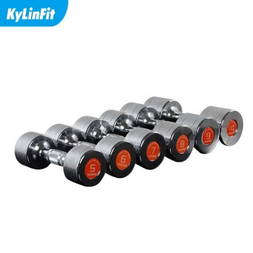 Kylinfit Steel Electroplated Small Dumbbell Set for Home Gym and Weight Lifting