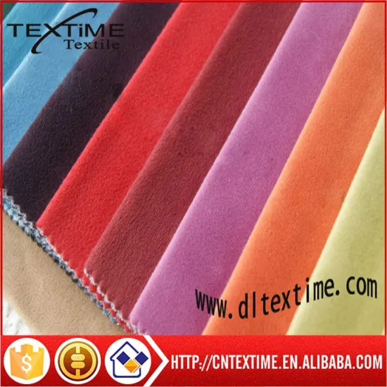 Rainbow color 1mm soft fabric for sofa or cushions