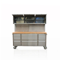 Hot sales 72 Inch Stainless Steel Top Rated Garage Tool Cabinet/Tool Chest With Home