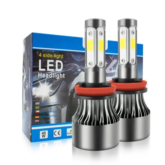 X7 Car LED Headlight, 10000LM, H11/H1/H3/H4/H7/9006/9005, 4 Sides, COB Chip