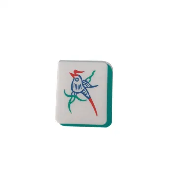 Edible Rice Paper Wafer Toppers for Cake Decorating, Mahjong Style