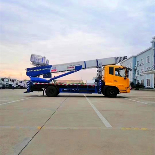 Dongfeng 45 -метровый лестничный грузовик