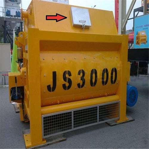 Hot Sale JS3000 3m3 Twin Shaft Concrete Mixer