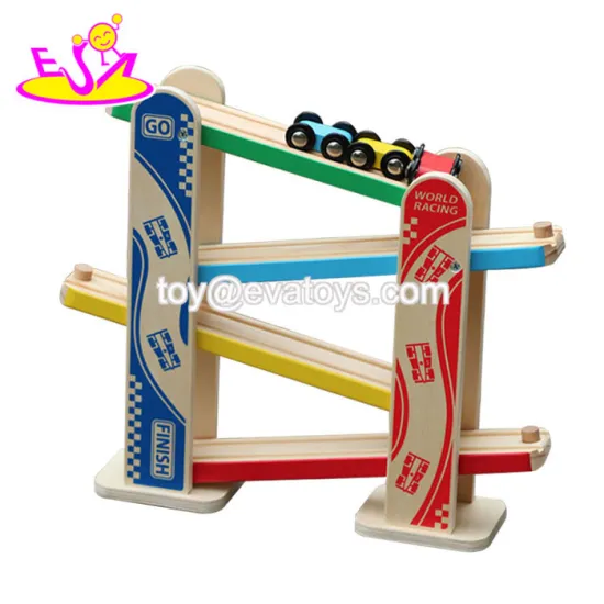 Educational wooden car toy for children W04E036