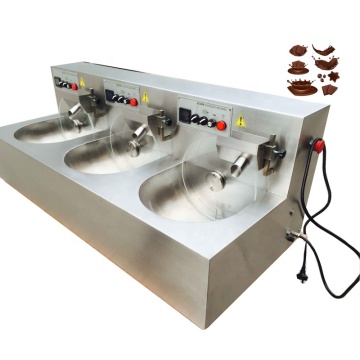 Macchine per lo scioglimento del cioccolato e il rivestimento del riscaldamento ad aria per prodotti da forno
