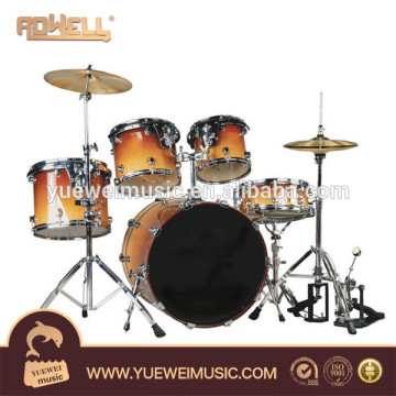 High Grade birch wood lacquer 5 PC acoustic Drum Set