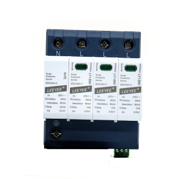 275V 3p+N 80ka Lightning Strike Arteres T1+T2 Sistem Perlindungan