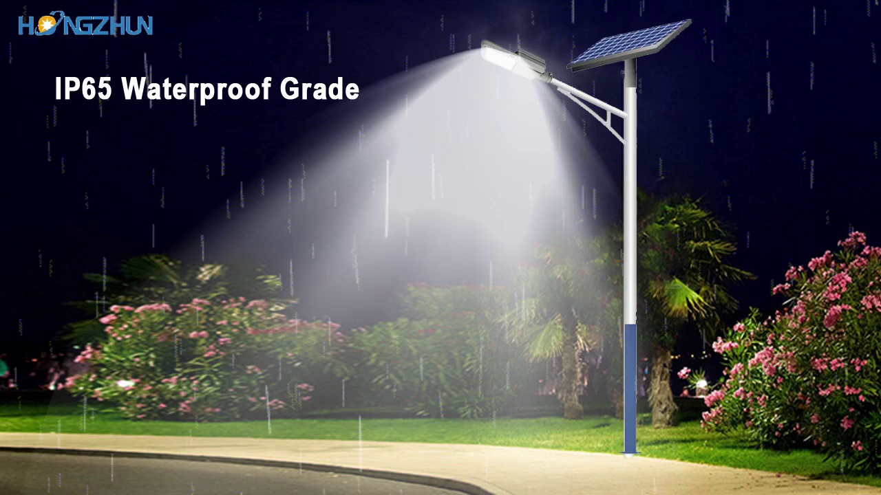 200W LED Street Light with Solar Power and Radar - Cheap Outdoor Garden Super High Lumen