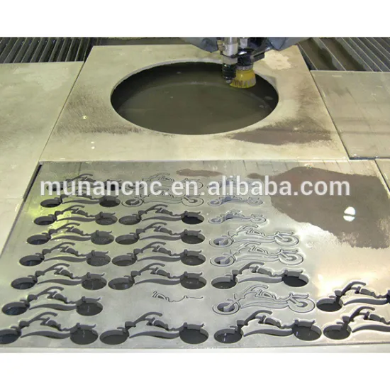 3 axis CNC ultra-high pressure water jet cutting machine