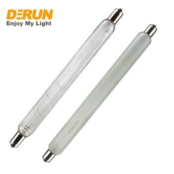 CE RoHS Clear Frosted Double-Ended Tubular Lamp 30W-60W