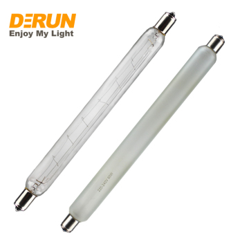 CE Rohs Lampe tubulaire à double extrémité givrée claire 30W-60W