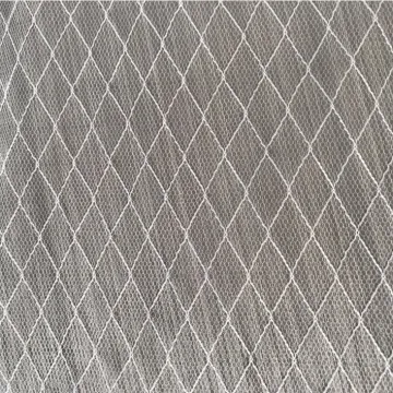 hot sale 160CM 23GSM 100%Nylon embroidered mesh fabric