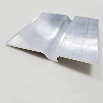 6061 6063 T5 T6 Aluminum Profiles - Factory Mail Finish Flat Extruded Aluminum with Various Cross Sections