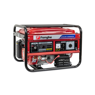 Générateur d'essence monophasé 2800W - puissance nominale de 5 kW, puissance maximale 3KW, 24V, 50 / 60Hz, pour le camping et l'usage extérieur