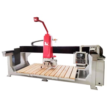 5 Axis Bridge Saw with Italian CNC System for Granite and Marble Cutting