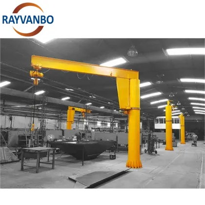 Columbus Mounted Cranes: 3T, 5T, 10T Capacity with 360-Degree Rotation and Electric Hoist