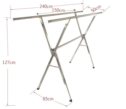 Extendable Clothes Drying Clothes Rack