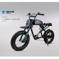 Electric bike with handlebars