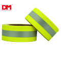 Brandweerman gele fluorescerende reflecterende brandband