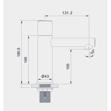 single hole bathroom faucet Single Hole Brass Chrome Bath Faucets Factory