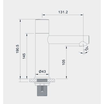 single hole bathroom faucet Single Hole Brass Chrome Bath Faucets Factory