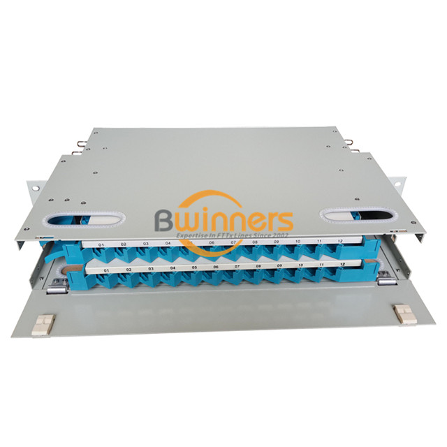 แผงไฟเบอร์ออปติก Patch ODF 24 Core