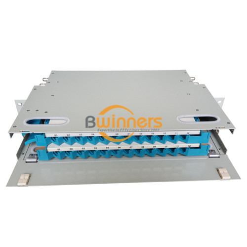 แผงไฟเบอร์ออปติก Patch ODF 24 Core