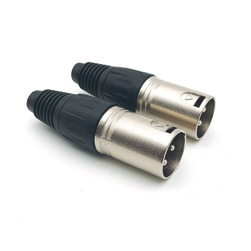 Male Audio Mic Microphone Cable XLR Plug Connector