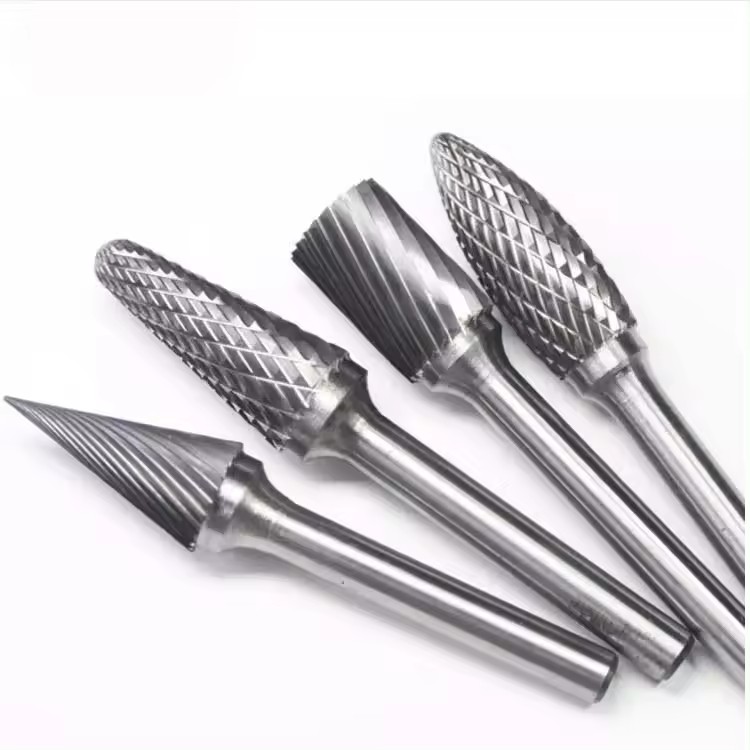 Solid Tungsten Carbide Burr Rotary File Drill Metal