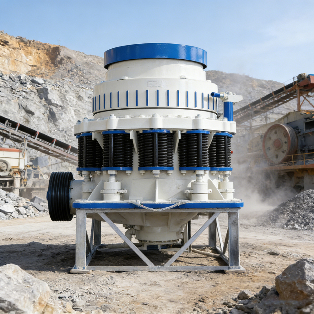 secondary crushing cone crusher