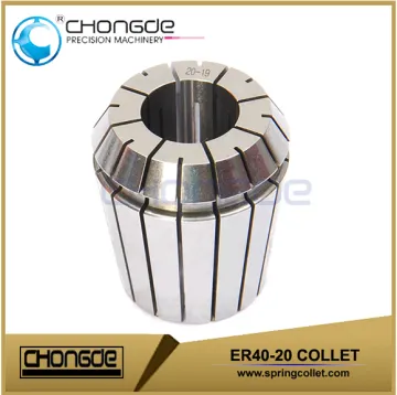 High Precision ER40 20mm 0.787" Ultra Precision ER Collet