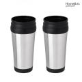 16oz Stainless Steel Travel Mug Tumbler with Waterproof Lid