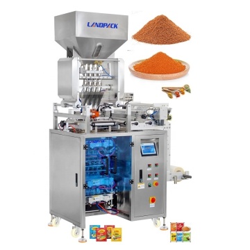 High Speed Automatic Multi Lane Spice Sachet Packaging Machine