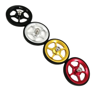 Litepro Brompton Easywheel Rak Belakang Lipat Sepeda - 60mm Flat Wheel Cargo Accessory