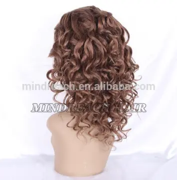 Top qualityb 8A wigs 12inch curly virgin Brazilian hair wigs