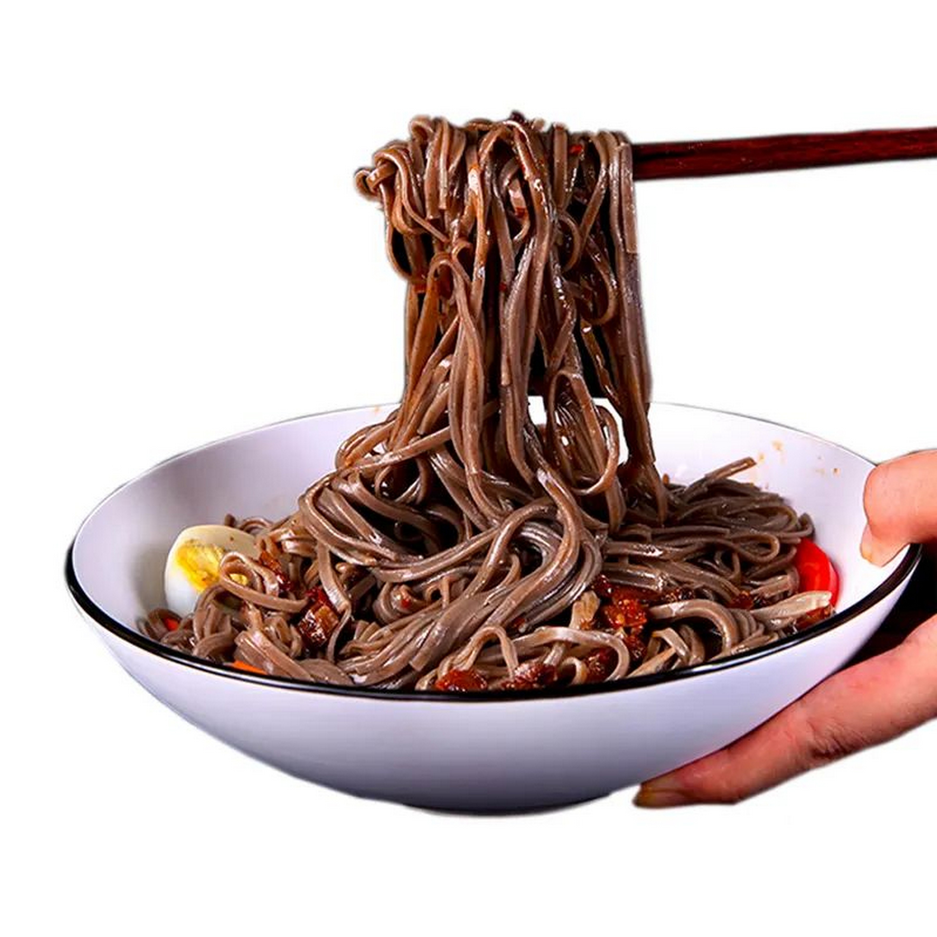 Buckwheat Yam Noodles