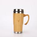 450ml Bambus-Kaffeetasse mit Bambusgriff